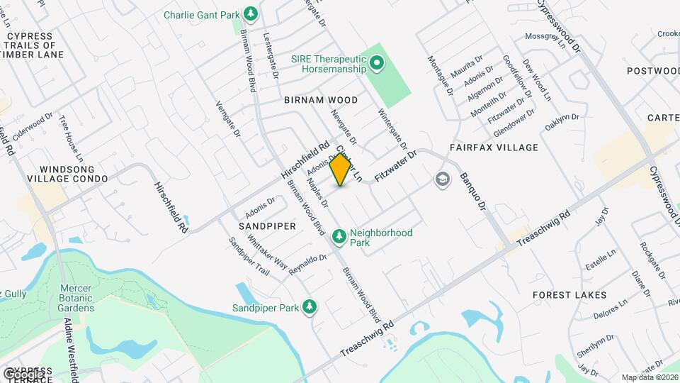 4422 Monteith Dr Map and Location Details