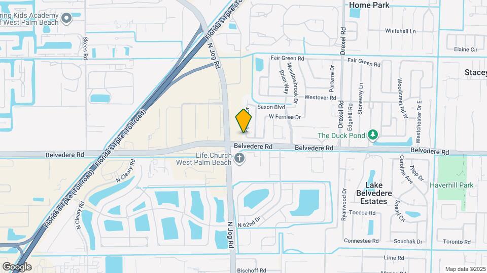 1077 Fernlea Dr Map and Location Details