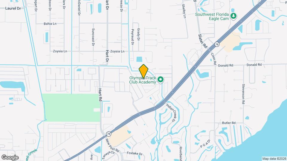 121 Coachlight Ln Map and Location Details