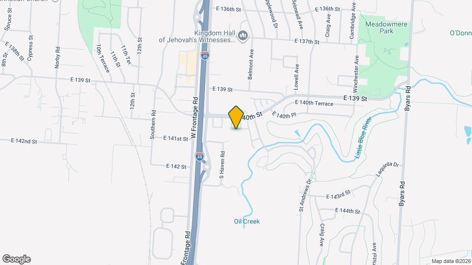 14033 Dornoch St Map and Location Details