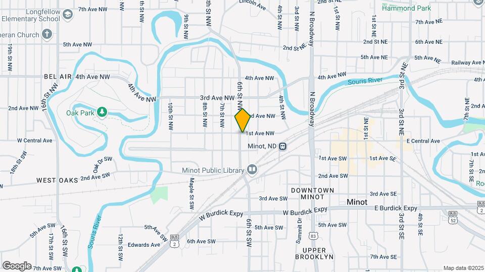 511 1st Ave NW Map and Location Details
