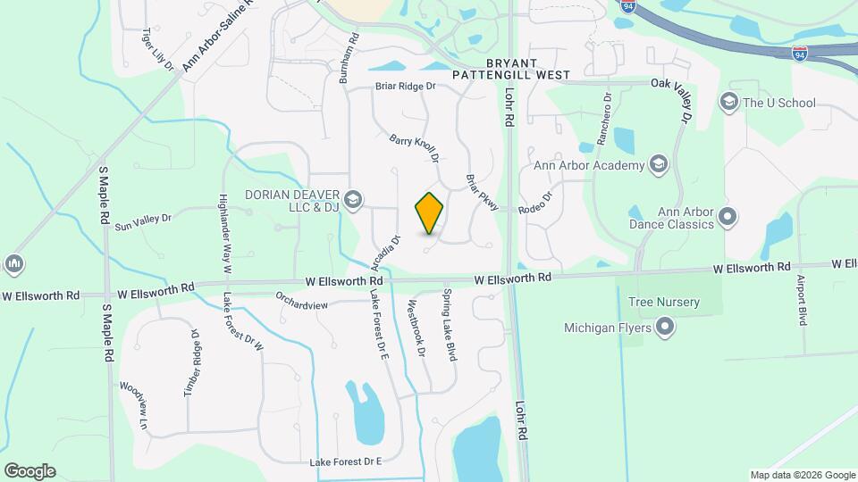 3874 Mill Pond Ln Map and Location Details