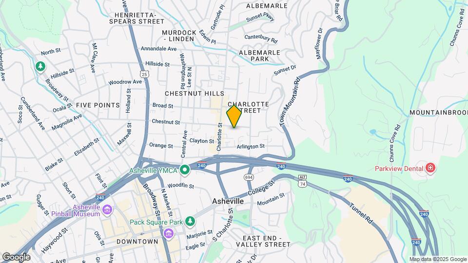 279 E Chestnut St, Unit 201 Map and Location Details