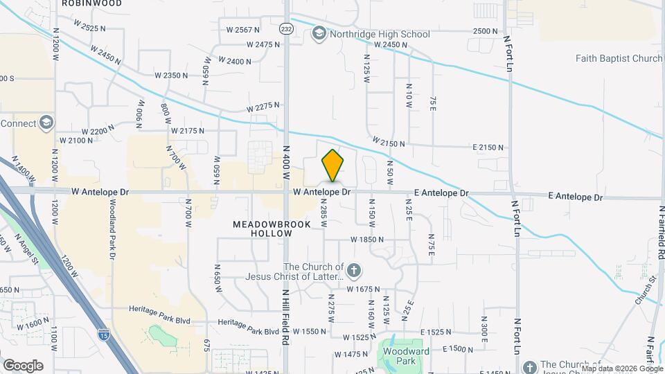 260 W Antelope Dr Map and Location Details