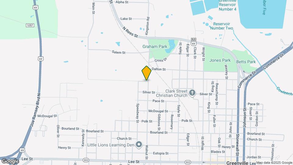 1206 Walnut St Map and Location Details