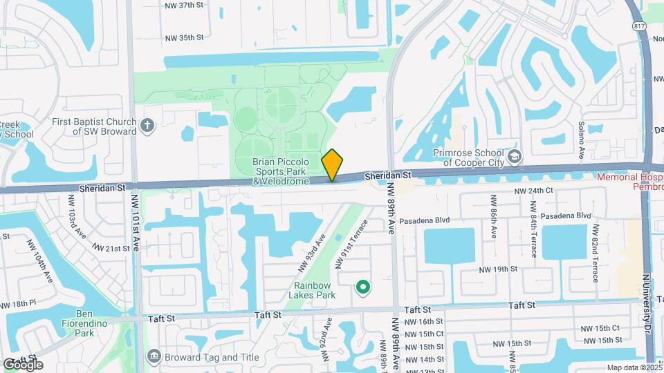 9313 NW 24th Pl Map and Location Details