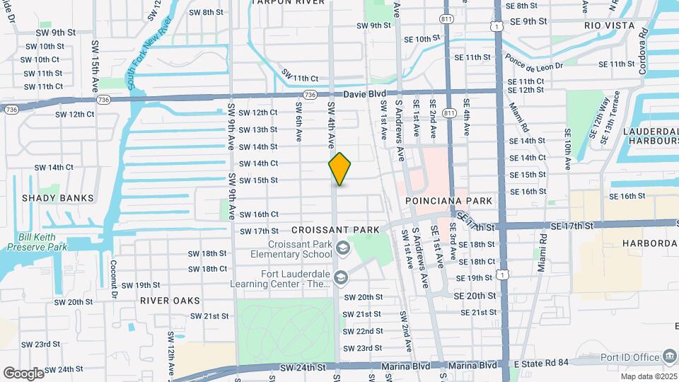 1514 SW 4th Ave Map and Location Details