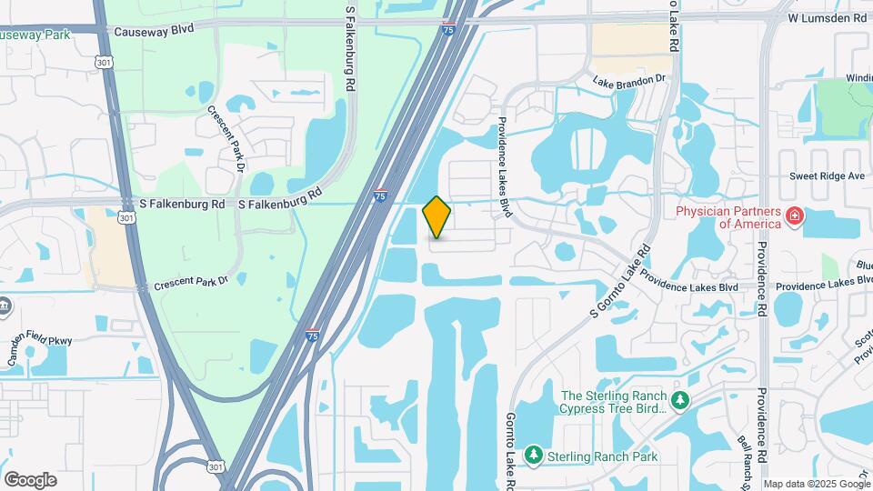 1625 Acadia Harbor Pl Map and Location Details