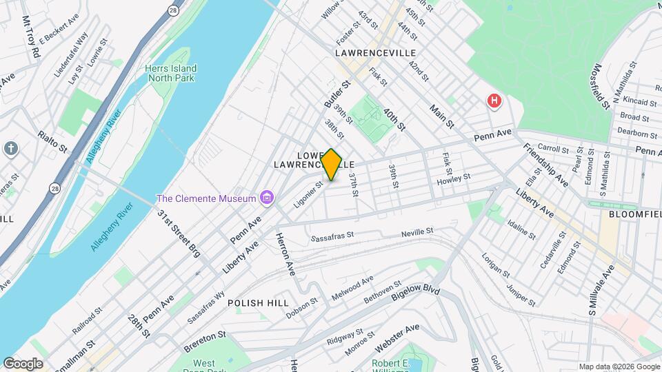 3603 Mintwood St Map and Location Details