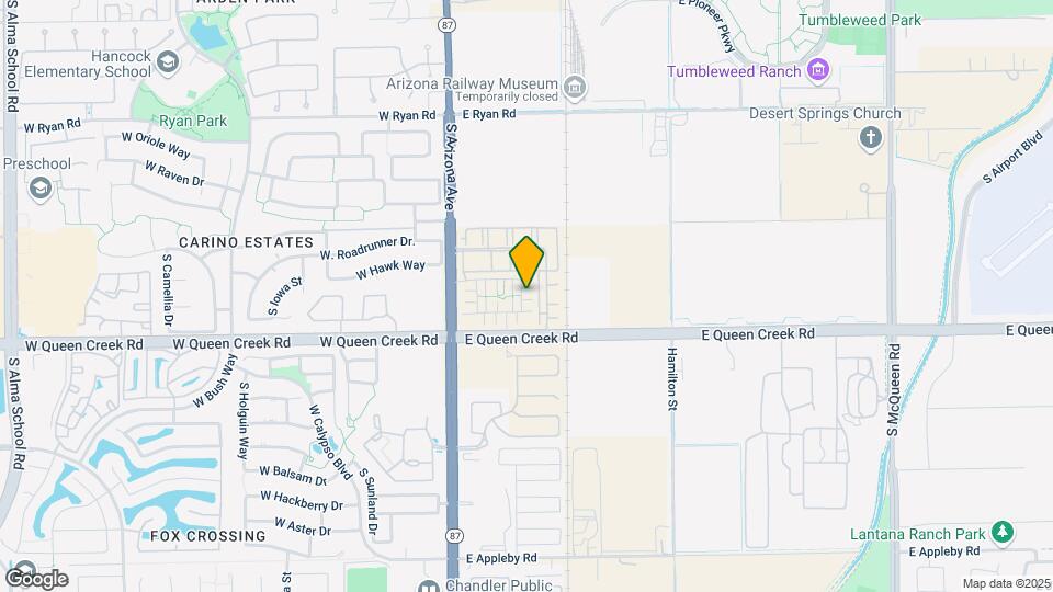 2925 S Colorado St Map and Location Details