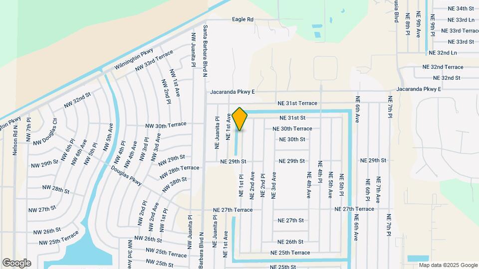 3010 NE 1st Pl Map and Location Details