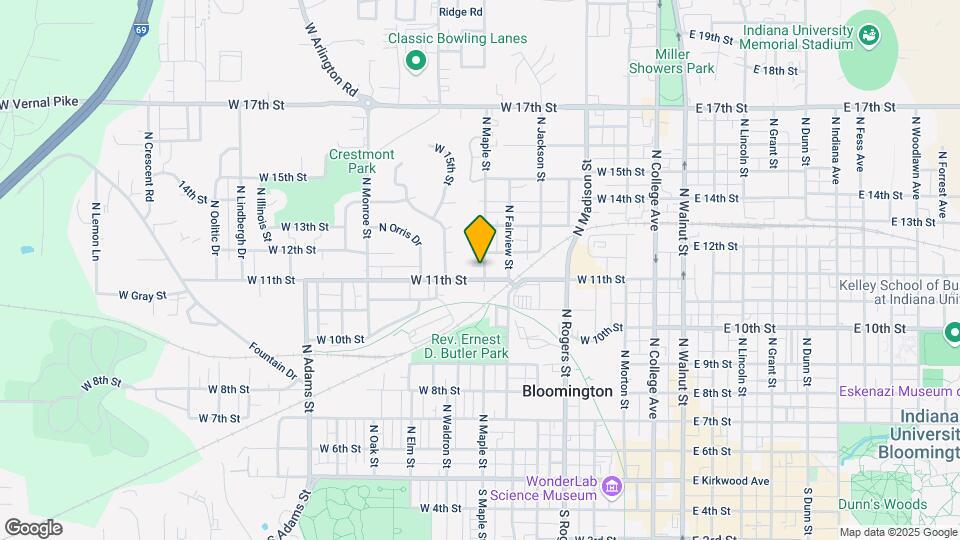 701 N Maple St Mapa y Detalles de la Ubicación