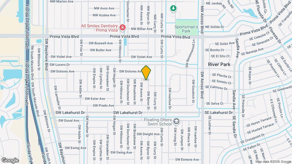 646 SW Byron St Map and Location Details