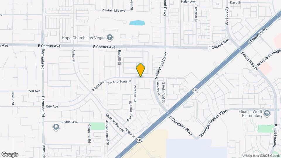 10700 Shasta Glow Ct Map and Location Details