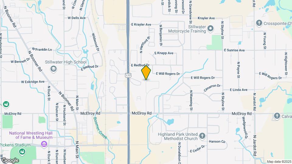 1304 N Dryden Ct Map and Location Details