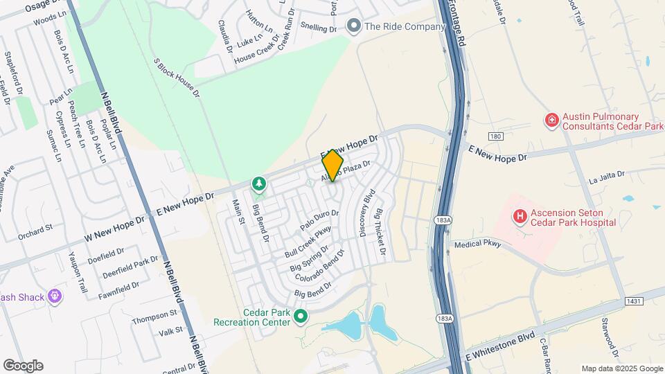 1810 Franklin Mountain Dr Map and Location Details