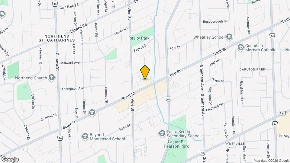 375 Scott St Map and Location Details