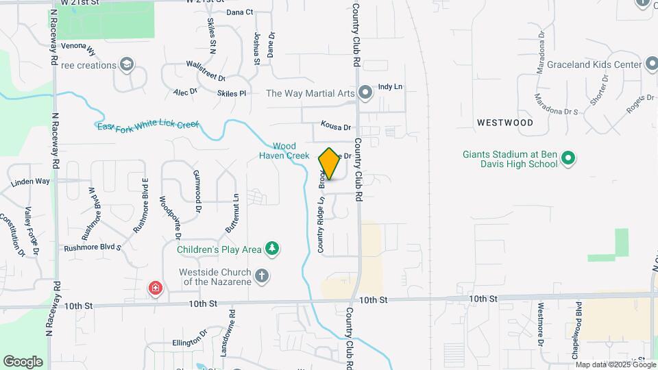 1449 Country Pointe Dr Map and Location Details