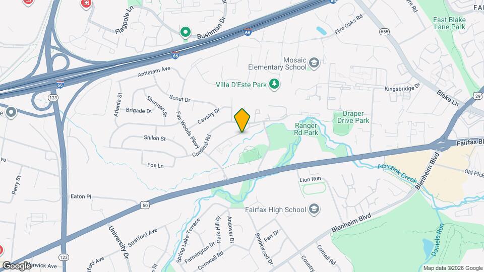 10029 Fair Wds Dr Map and Location Details