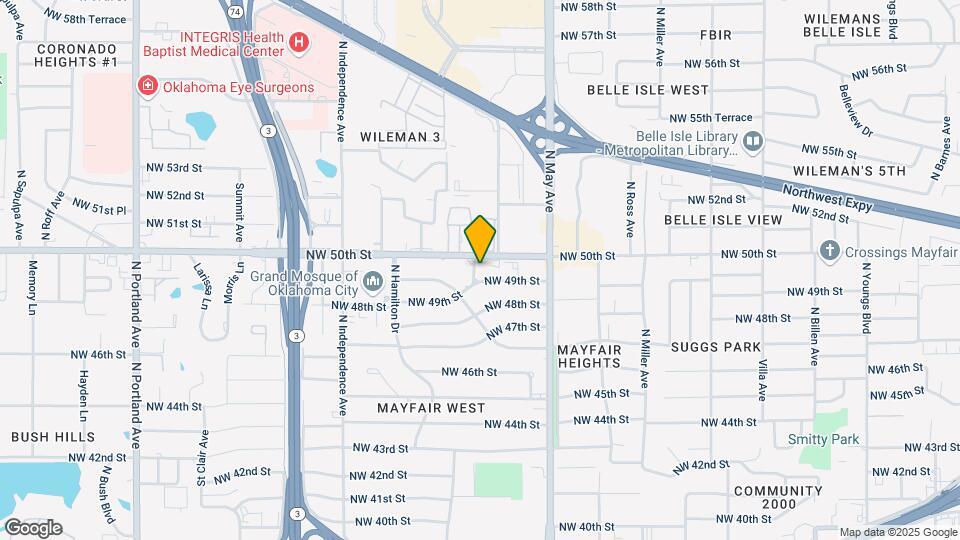 5006 N Drexel Blvd Map and Location Details