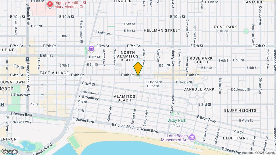 1506 E 4th St Map and Location Details