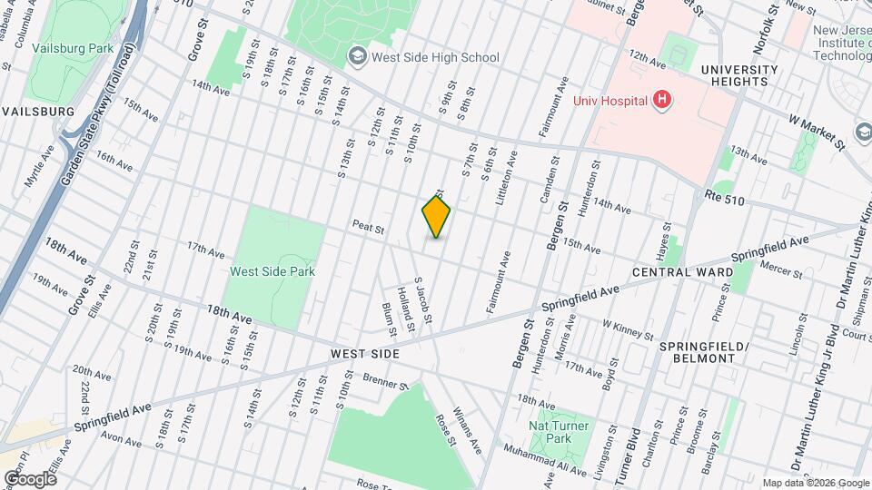 115-117 16th Ave Mapa y Detalles de la Ubicación
