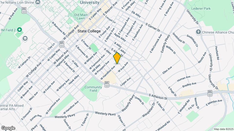 148 W Hamilton Ave-Unit -148 Map and Location Details