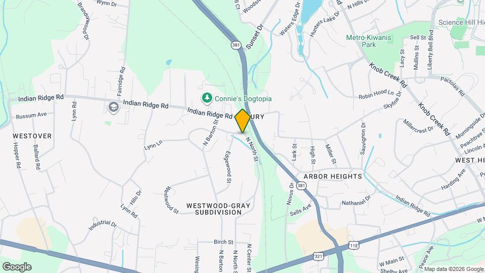 2001 Elmwood St Map and Location Details