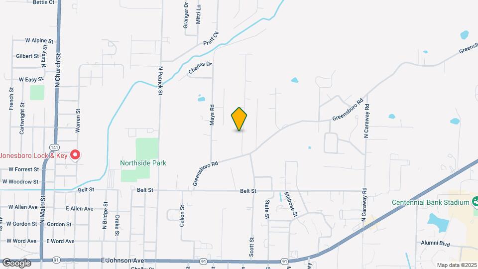 929 Sandino Dr Map and Location Details