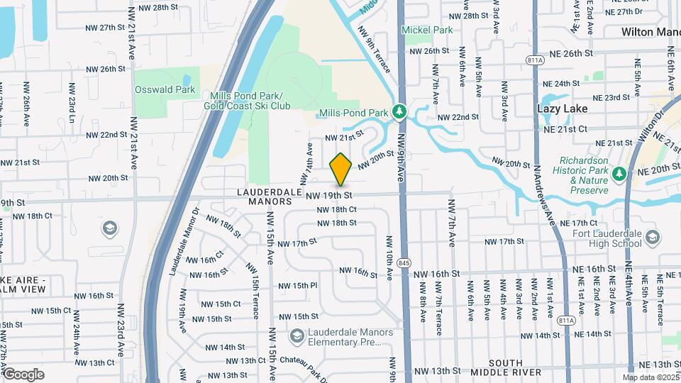 1900 NW 12th Ave Map and Location Details