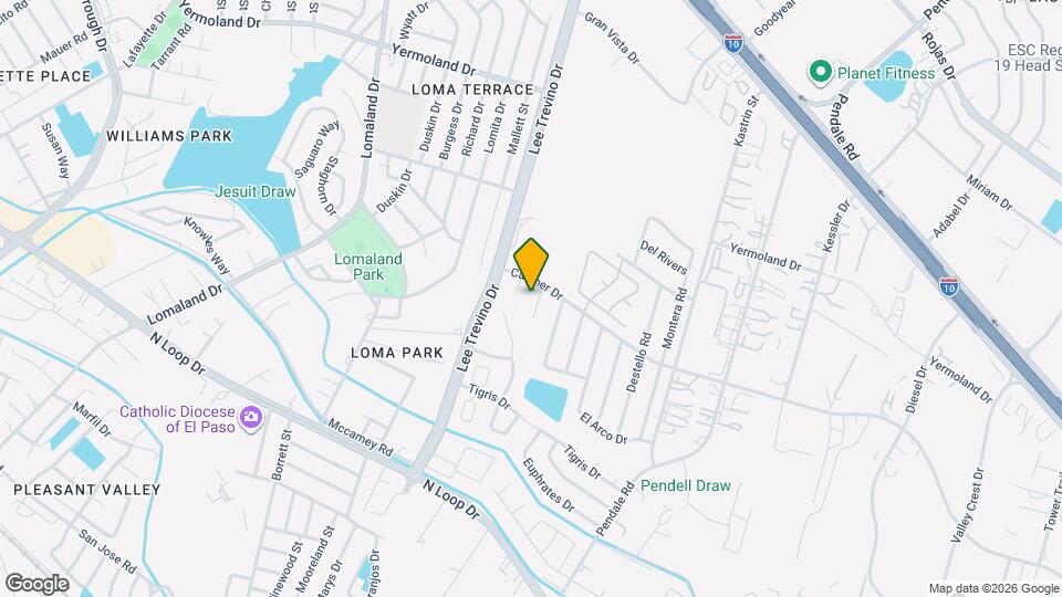 821 Los Lagos Way Map and Location Details