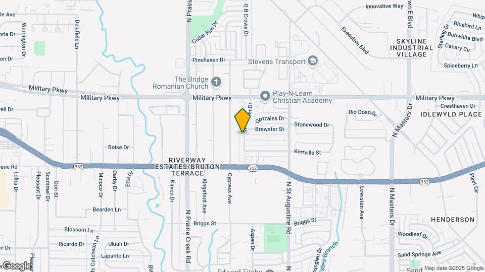 3347 Wilbarger Dr Map and Location Details
