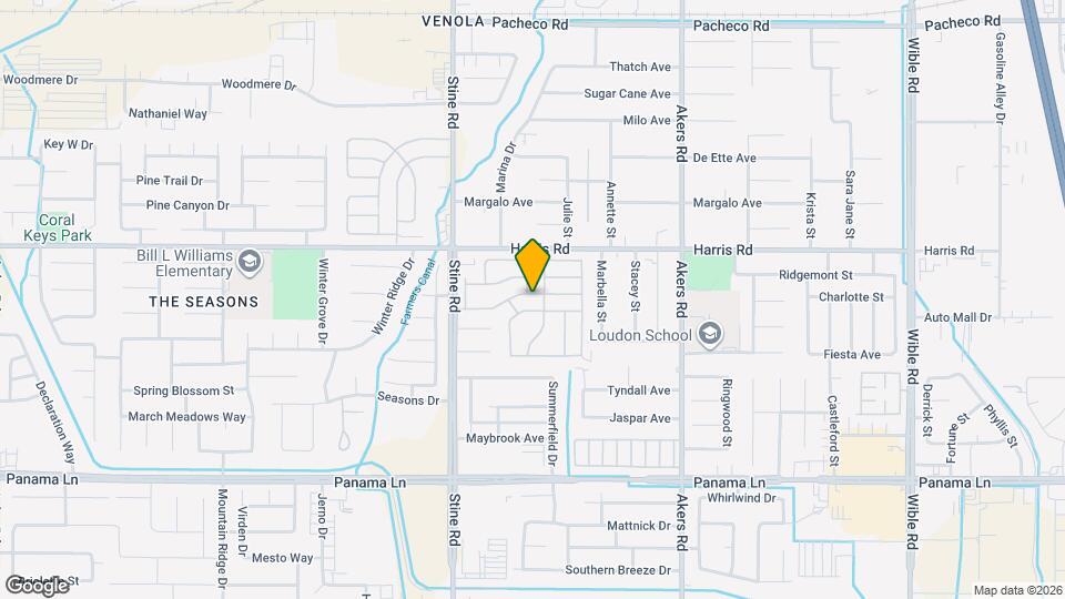 4609 Baybrook Way Map and Location Details