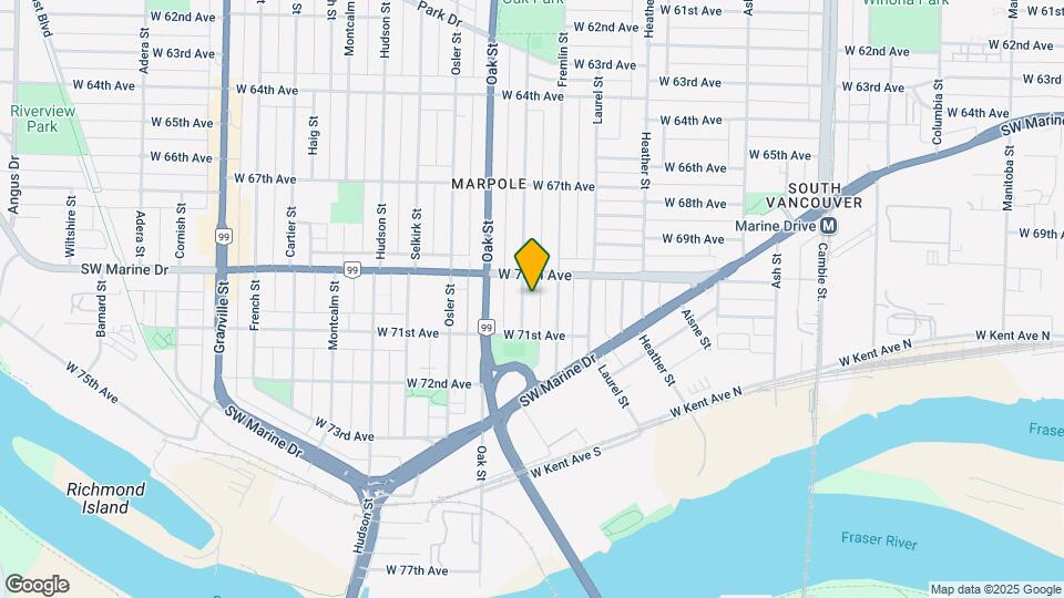 8640 Shaughnessy St Map and Location Details