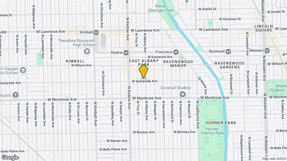 3104 W Sunnyside Ave, Unit 3R Map and Location Details