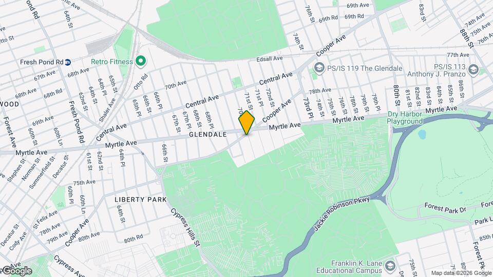 73-06 70th St Map and Location Details