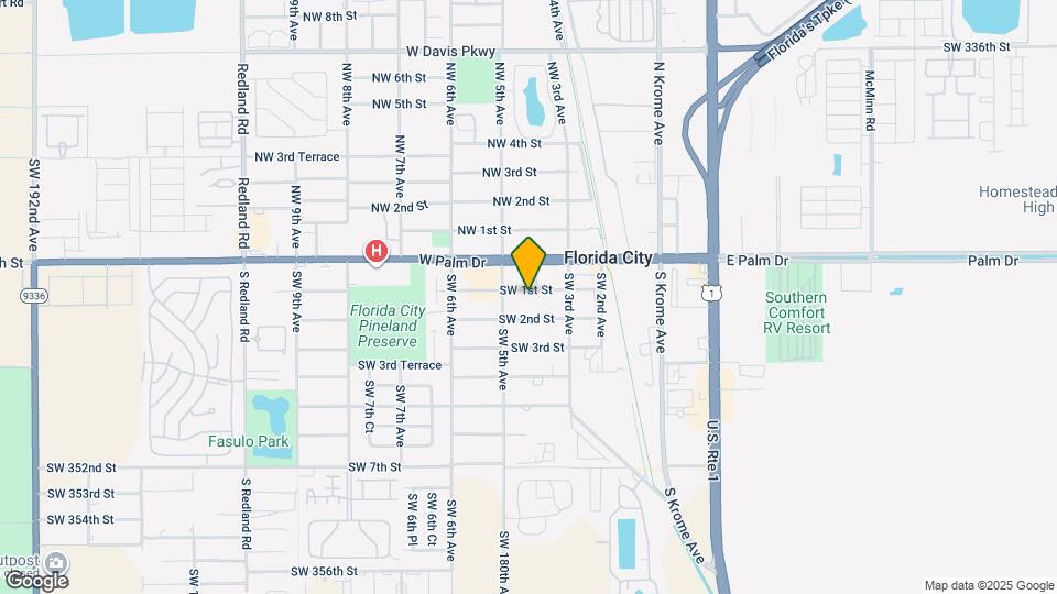 417 SW 1st St Map and Location Details
