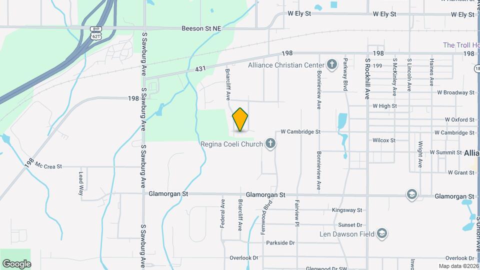 1380 W Cambridge St Map and Location Details