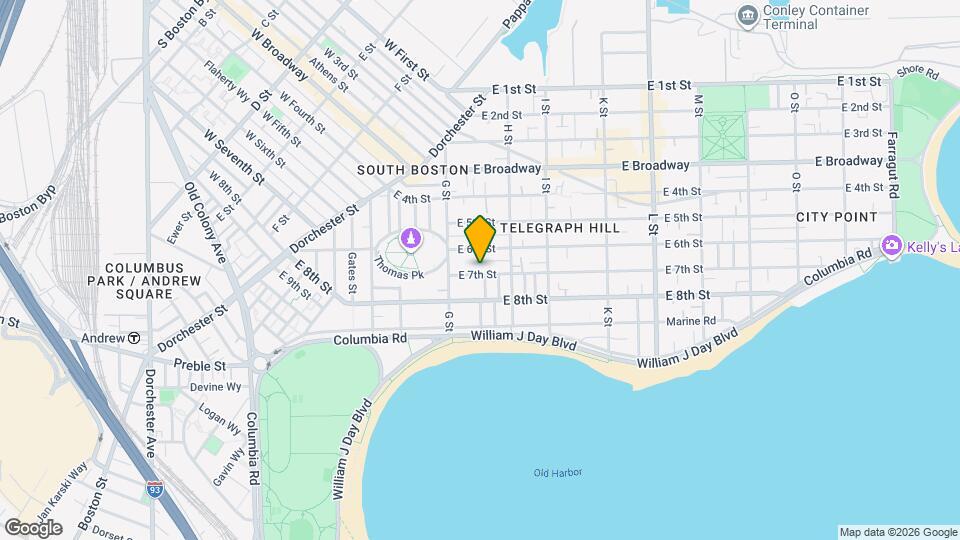 458 E 7th St Map and Location Details