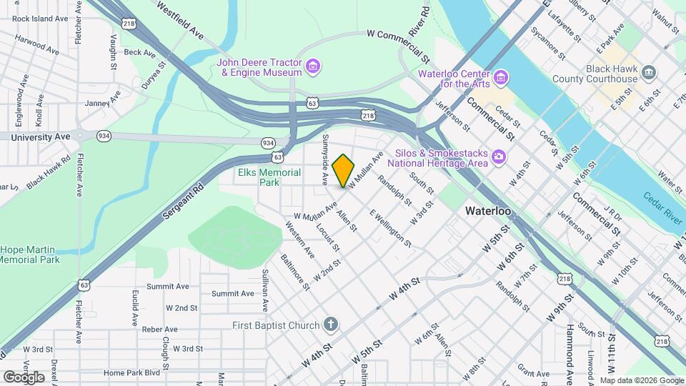 804 W Mullan Ave Map and Location Details