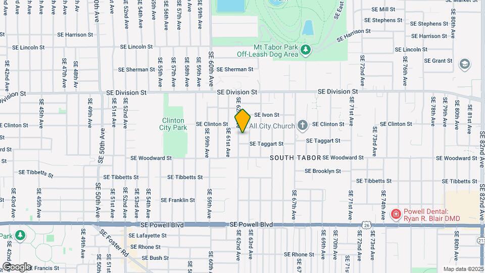 2738 SE 62nd Ave Map and Location Details
