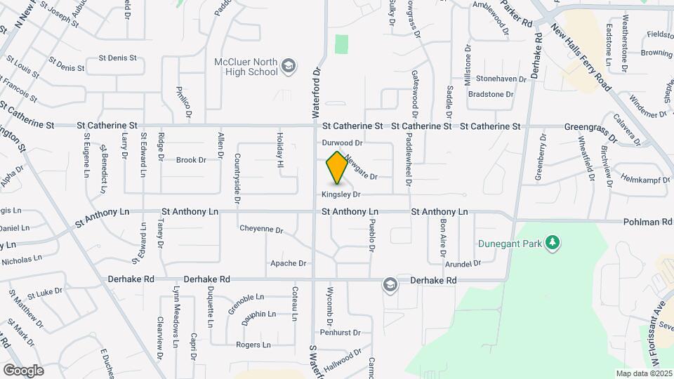 3045 Kingsley Dr Map and Location Details