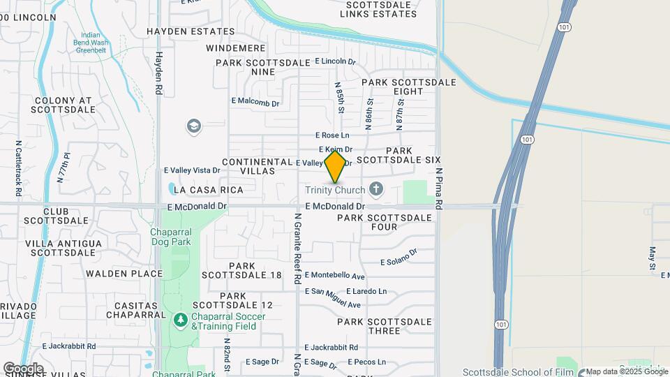 6077 N Granite Reef Rd Mapa y Detalles de la Ubicación