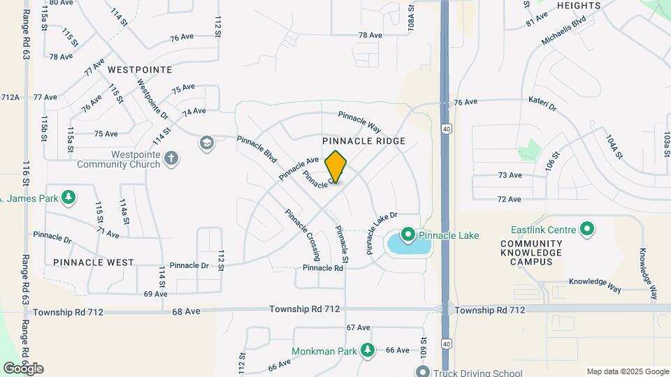232 Pinnacle Dr Map and Location Details