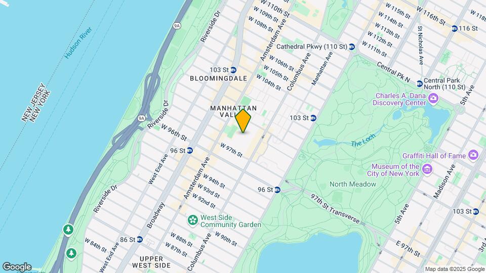 788 Columbus Ave-Unit -15G Map and Location Details