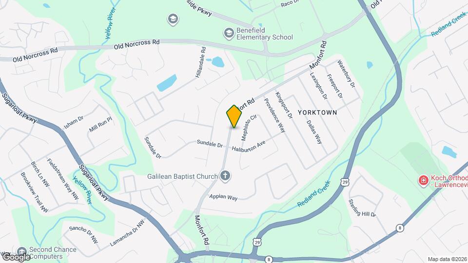 1292 Monfort Rd Map and Location Details