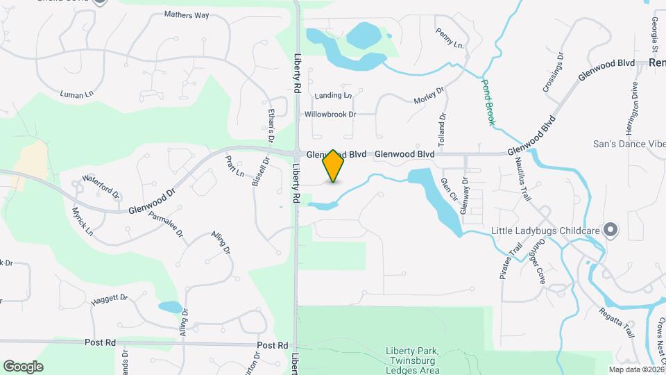 Glenwood Square Senior Apartments Map and Location Details