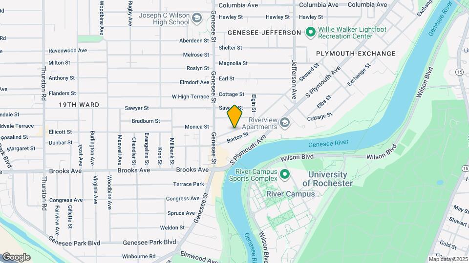 822 Seward St Map and Location Details
