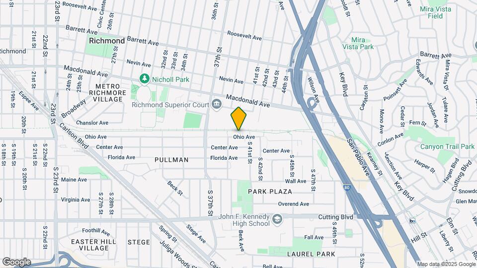 3939-3945 Ohio Ave Map and Location Details