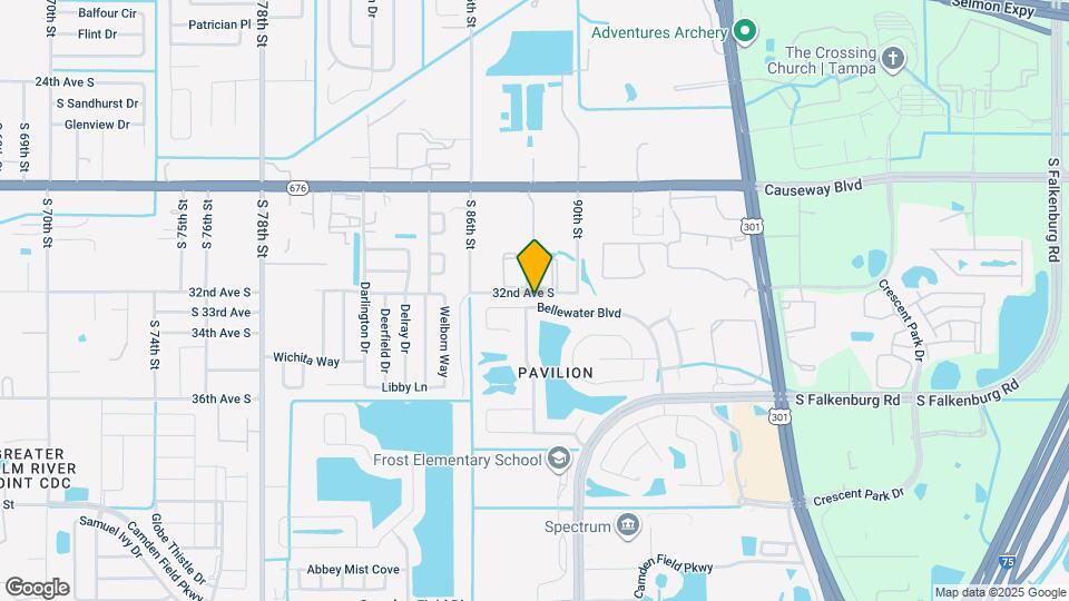 3806 Bellewater Blvd Map and Location Details